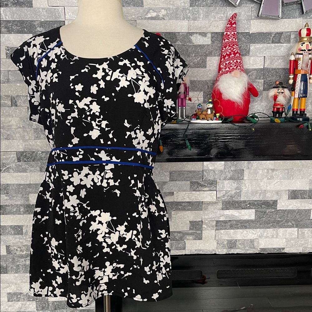 Motherhood Maternity Blouse Top Shirt  Short Sleeve Sz L G G